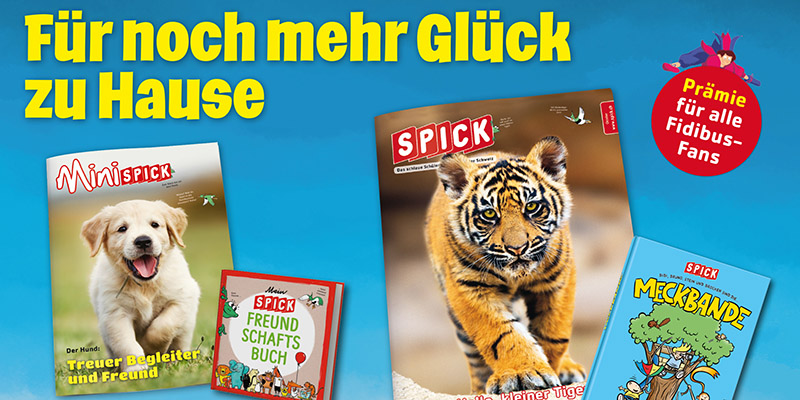 SPICK & MiniSPICK Spezialangebot für alle Fidibus Fans