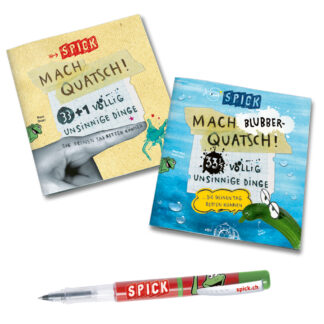 2 x Mach Quatsch Guide plus Tintenroller