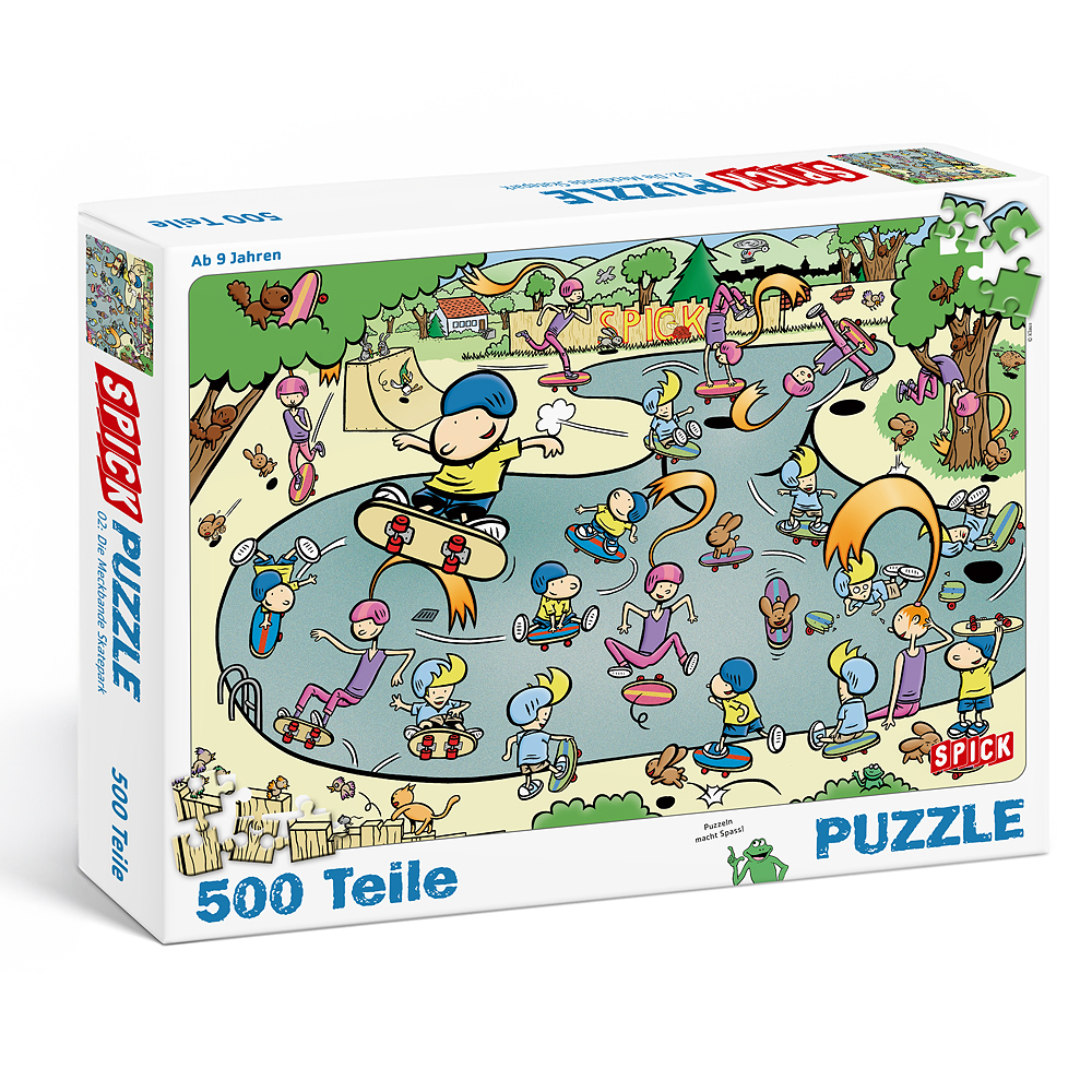 SPICK Puzzle 02: Meckbande Skatepark