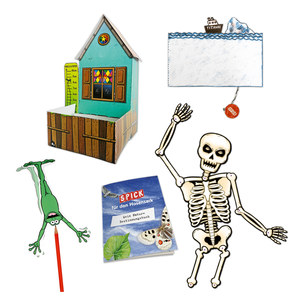 SPICK Bastelbogen-Set
